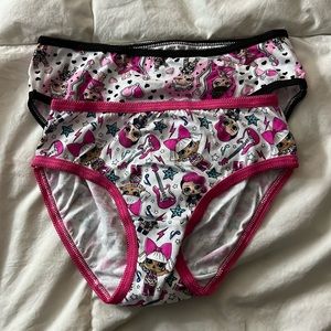 LOL Surprise! Size 6 girls panties